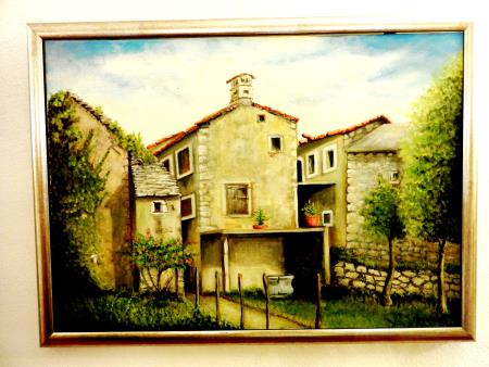 slika_Slika Vodnjak v Štanjelu je nastala leta 2007